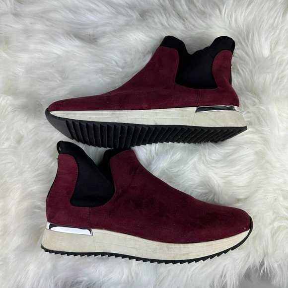 Reaction Kenneth Cole Cameron Chelsea Jogger Shoes in Red - Picture 4 of 6